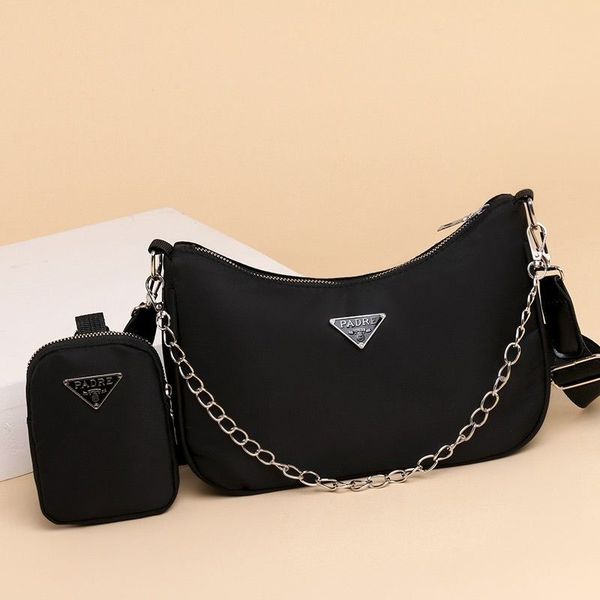 designer 2005 nylon 3 pcs high shoulder bag cleo hobo mens womens luxury chain hobo wallet messenger bag womens clutch 2000 handbag fashion
designer 2005 nylon 3 pcs high shoulder bag cleo hobo mens womens luxury chain hobo wallet messenger bag womens clutch 2000 handbag fashion