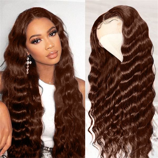 brown ocean wave hair lace frontal wig chocolate loose deep wave human hair wigs 13x4 brazilian perruque cheveux humain, Black;brown
brown ocean wave hair lace frontal wig chocolate loose deep wave human hair wigs 13x4 brazilian perruque cheveux humain, Black;brown