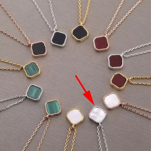 vintage mini four leaf clover pendant necklace van designer necklaces love womens neck jewelry fritillaria gold elegant temperament lucky wo, Silver
vintage mini four leaf clover pendant necklace van designer necklaces love womens neck jewelry fritillaria gold elegant temperament lucky wo, Silver