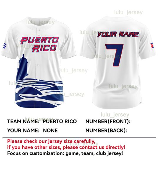 custom baseball jersey puerto rico shirts printed personalized name number uniforms for men women youth, Blue;black
custom baseball jersey puerto rico shirts printed personalized name number uniforms for men women youth, Blue;black
