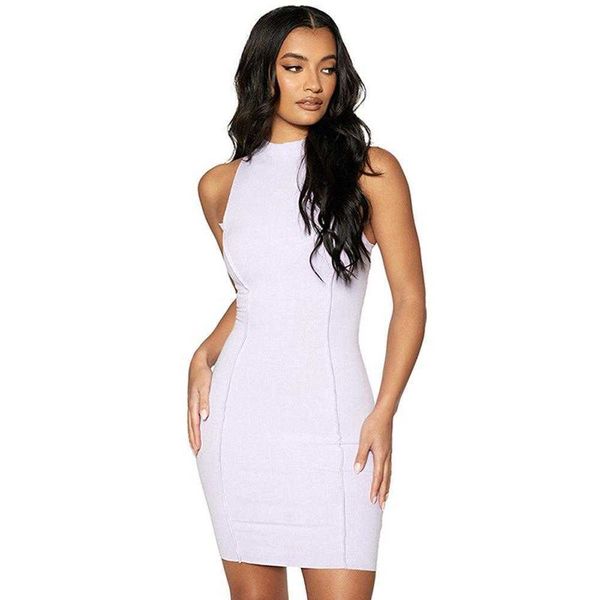 ins style casual dresses summer round neck sleeveless solid color fashion slim fit sheath dress for women, Black;gray
ins style casual dresses summer round neck sleeveless solid color fashion slim fit sheath dress for women, Black;gray