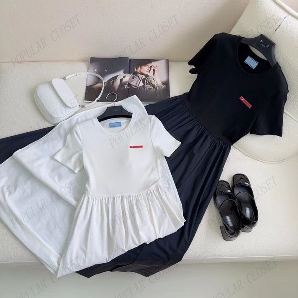 fashion women dresses casual short sleeve skirt designer letter outwear clothing summer ball gown nylon with sml, Black;gray
fashion women dresses casual short sleeve skirt designer letter outwear clothing summer ball gown nylon with sml, Black;gray