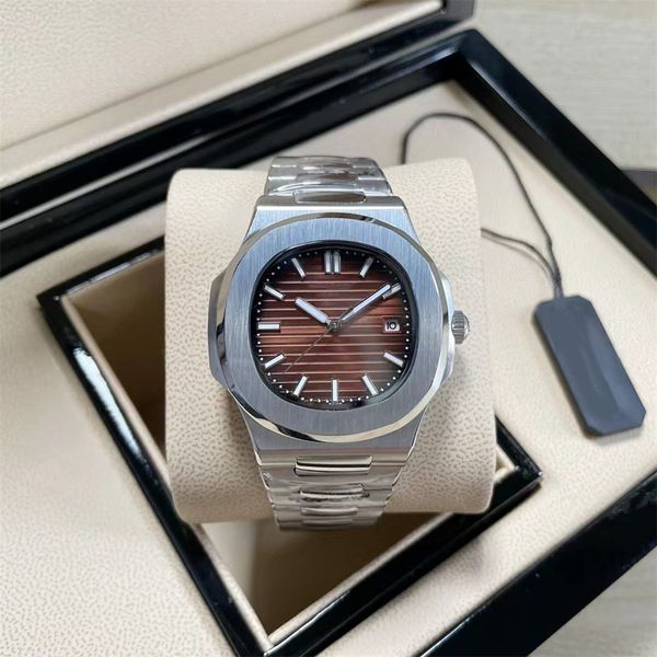 mens watch designer watches boutique steel strap designer watches for men watch diamond automatic 40mm nautilus 5711 wholesale, Slivery;brown
mens watch designer watches boutique steel strap designer watches for men watch diamond automatic 40mm nautilus 5711 wholesale, Slivery;brown