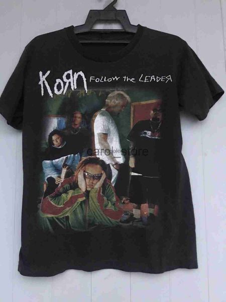 men's t-shirts men t shirt vtg korn follow the leader bootleg t shirt j230614, White;black
men's t-shirts men t shirt vtg korn follow the leader bootleg t shirt j230614, White;black