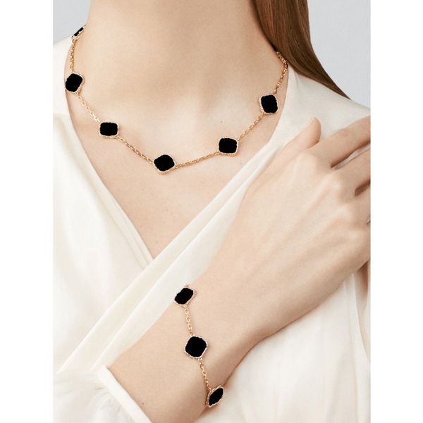 fashion necklaces designers four leaf clover necklace jewelry sets for women necklaces and bracelets 5 motifs gift stainless steel luxury je, Silver
fashion necklaces designers four leaf clover necklace jewelry sets for women necklaces and bracelets 5 motifs gift stainless steel luxury je, Silver