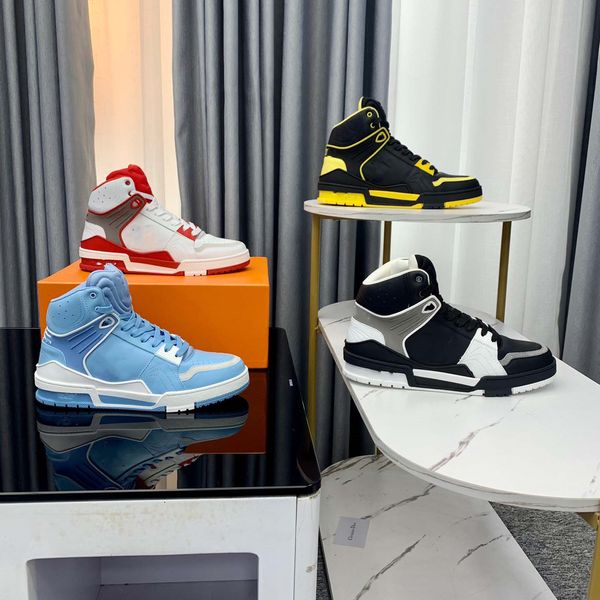 designer abloh retro basketball shoes autumn and winter men's trainer virgil cow leather sneakers classic fashion shoe 02, Black
designer abloh retro basketball shoes autumn and winter men's trainer virgil cow leather sneakers classic fashion shoe 02, Black