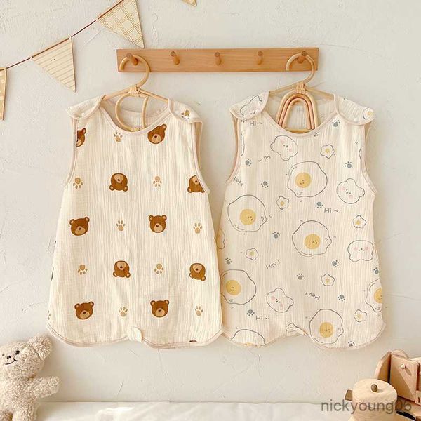 sleeping bags baby summer sleeveless infant wearable blanket soft vest cotton sleep pajama sleepwear for toddler r230614
sleeping bags baby summer sleeveless infant wearable blanket soft vest cotton sleep pajama sleepwear for toddler r230614