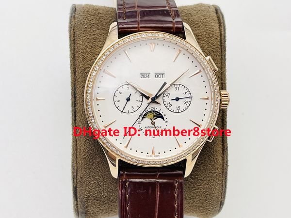 tw factory master luxury mens watch 40mm diamond triple calendar moonphase wristwatch cal.759 automatic mechanical 28800 vph sapphire cnc 31, Slivery;brown
tw factory master luxury mens watch 40mm diamond triple calendar moonphase wristwatch cal.759 automatic mechanical 28800 vph sapphire cnc 31, Slivery;brown