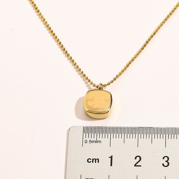never fading 14k gold plated luxury brand designer pendants necklaces stainless steel double letter choker pendant necklace beads chain jewe, Silver
never fading 14k gold plated luxury brand designer pendants necklaces stainless steel double letter choker pendant necklace beads chain jewe, Silver
