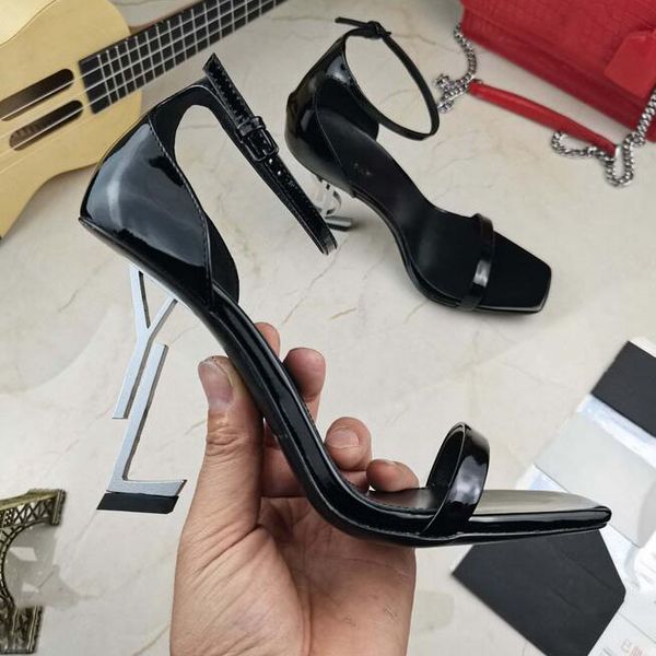 new high-heeled shoes super ladies wedding dress metal belt buckle high-heeled shoes designer ladies sandals party fashion leather dance sho, Black
new high-heeled shoes super ladies wedding dress metal belt buckle high-heeled shoes designer ladies sandals party fashion leather dance sho, Black