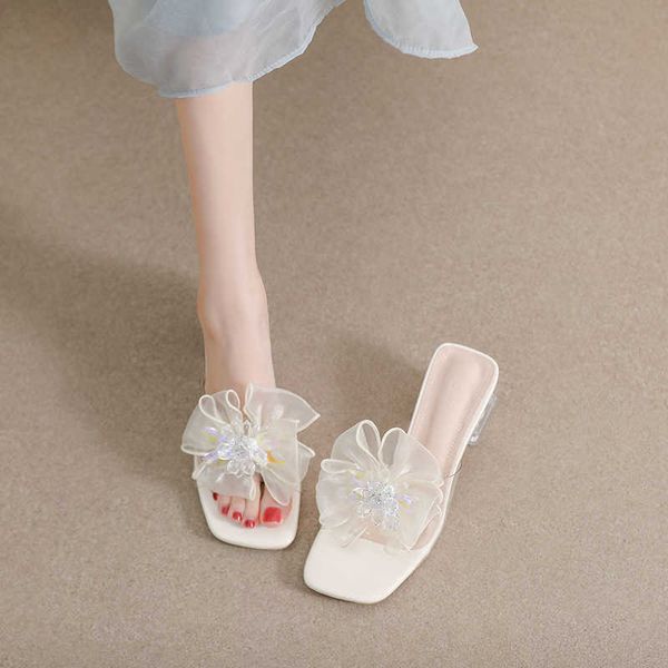 sandals small size 31-40 summer slippers for women's outerwear fashion 2023 new bow transparent thick heeled high sandals, Black
sandals small size 31-40 summer slippers for women's outerwear fashion 2023 new bow transparent thick heeled high sandals, Black