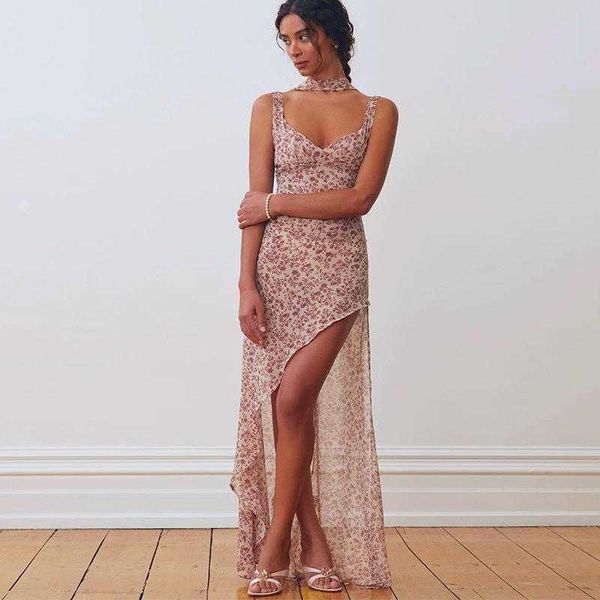 summer product dress womens strap floral backless slit tied wholesale women, Black;gray
summer product dress womens strap floral backless slit tied wholesale women, Black;gray