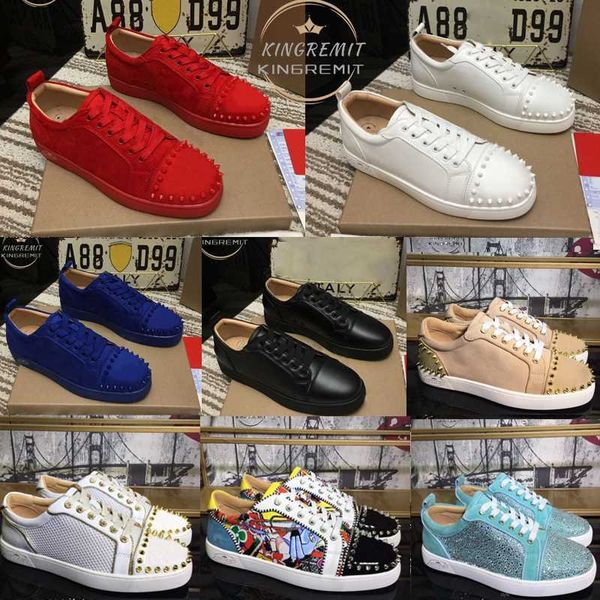 casual shoes studded spikes sneakers men women trainers low-sneaker fashion platform insider designer sneaker low cut suede shoe with box, Black
casual shoes studded spikes sneakers men women trainers low-sneaker fashion platform insider designer sneaker low cut suede shoe with box, Black