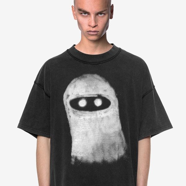 23ss new woman men's t-shirts classic nft "ye" t-shirt graffiti ghost printed washed vintage short sleeve casual summer fashi, White;black
23ss new woman men's t-shirts classic nft "ye" t-shirt graffiti ghost printed washed vintage short sleeve casual summer fashi, White;black