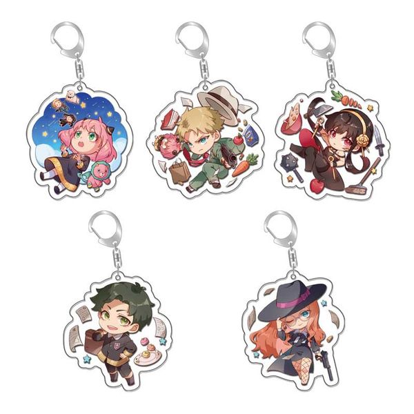 50mm acrylic keychain spy family 40 colors amime cartoon cute blade cup key chain keyring acrylic keychains in hanging retail packaging, Blue
50mm acrylic keychain spy family 40 colors amime cartoon cute blade cup key chain keyring acrylic keychains in hanging retail packaging, Blue