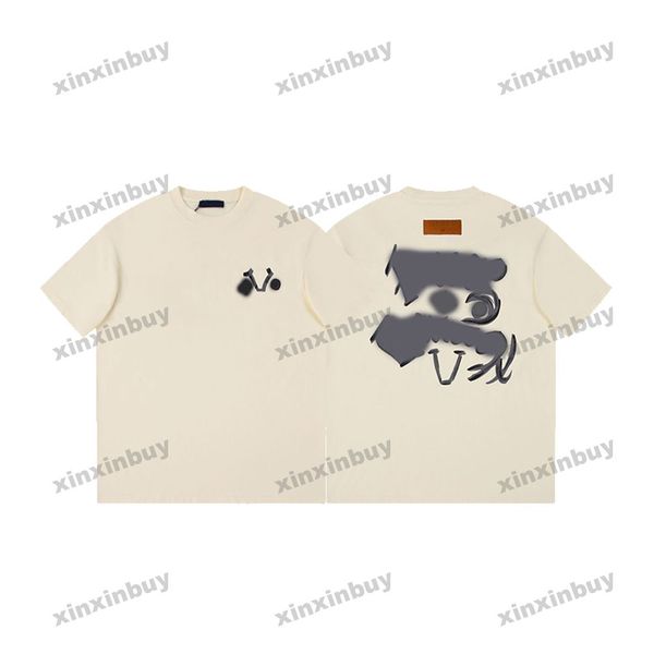 xinxinbuy men designer tee t shirt 23ss back letter graffiti print pattern short sleeve cotton women black apricot m-2xl, Black;brown
xinxinbuy men designer tee t shirt 23ss back letter graffiti print pattern short sleeve cotton women black apricot m-2xl, Black;brown