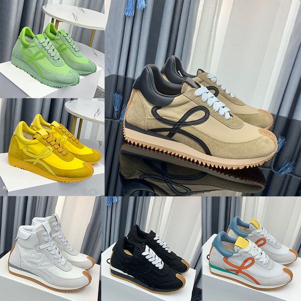 chic sneaker men women designer inspired sports shoes calfskin soft upper fashion all-match honey non-slip waves sole size 35-46 with origin, Black
chic sneaker men women designer inspired sports shoes calfskin soft upper fashion all-match honey non-slip waves sole size 35-46 with origin, Black