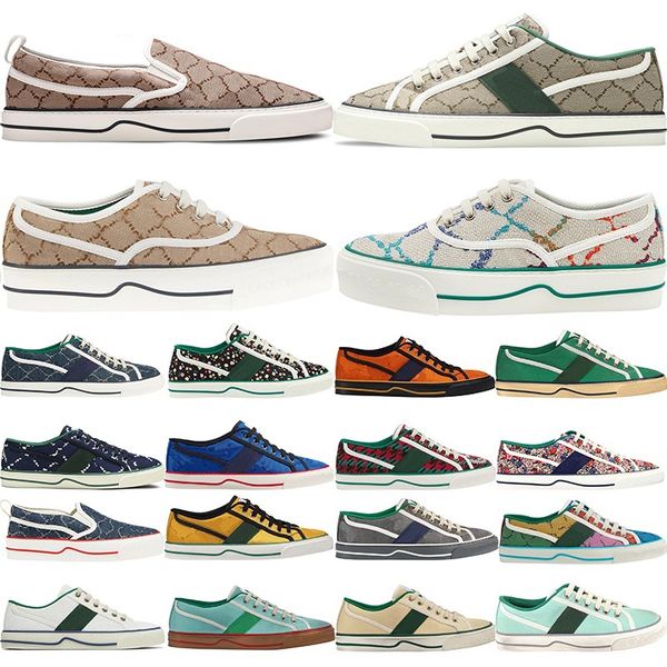 2023 tennis 1977 canvas casual shoes designers women beige blue shoe italy green and red web stripe rubber sole stretch cotton men women tra, Black
2023 tennis 1977 canvas casual shoes designers women beige blue shoe italy green and red web stripe rubber sole stretch cotton men women tra, Black