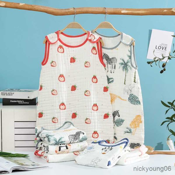 sleeping bags baby summer musline infant wearable blanket kids soft cotton sleeveless sleep pajama sleepwear for toddler r230614
sleeping bags baby summer musline infant wearable blanket kids soft cotton sleeveless sleep pajama sleepwear for toddler r230614