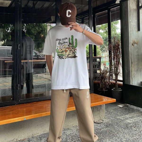 cartoon keeps up with the rhythm playing guitar theme casual t-shirt short sleeved fitting pure cotton style, White;black
cartoon keeps up with the rhythm playing guitar theme casual t-shirt short sleeved fitting pure cotton style, White;black
