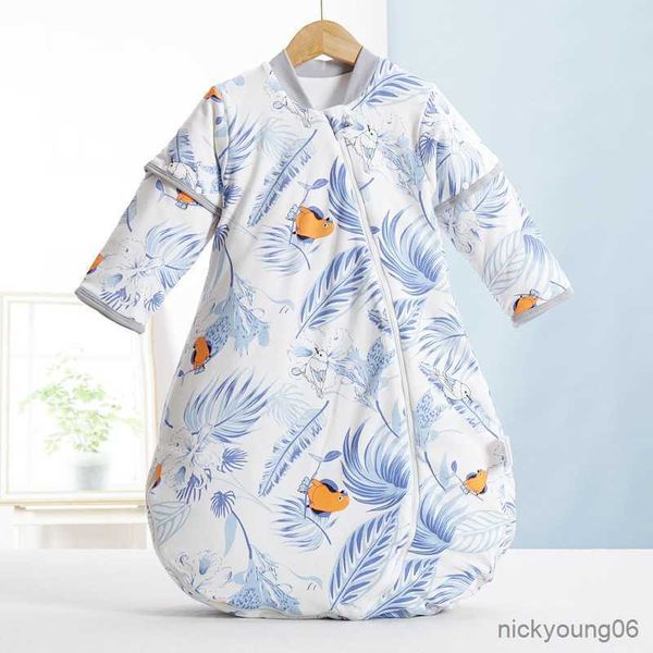 sleeping bags 0-4 autumn winter combed cotton anti-kicking quilt bunting removable sleeve warm children kids baby bag r230614
sleeping bags 0-4 autumn winter combed cotton anti-kicking quilt bunting removable sleeve warm children kids baby bag r230614