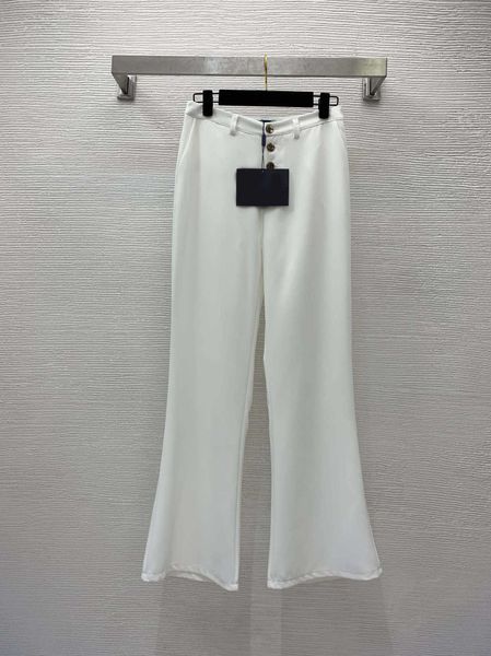 23ss womens pants women designer clothes spring summer new buckle front high waist slim flare pants casual pants women clothes, Black
23ss womens pants women designer clothes spring summer new buckle front high waist slim flare pants casual pants women clothes, Black