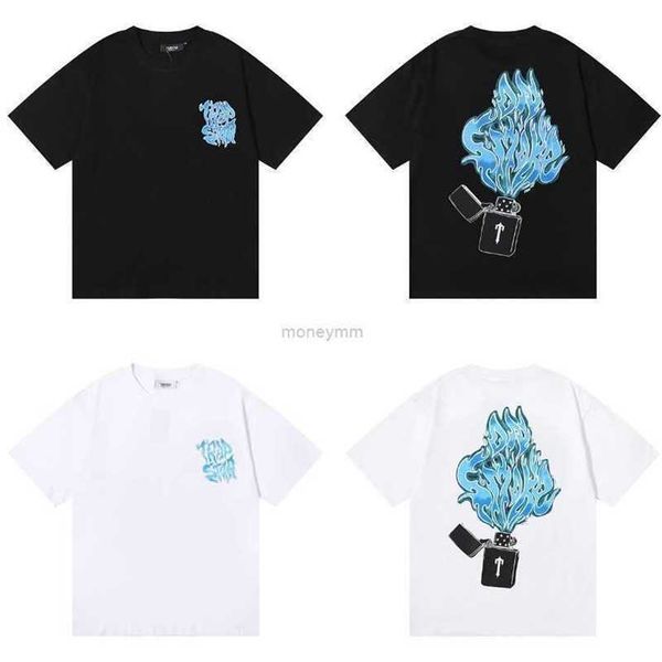 fashion clothing tshirt trap high street relaxed casual blue flame print mens womens round neck short sleeve tshirt fashion luxury casual, White;black
fashion clothing tshirt trap high street relaxed casual blue flame print mens womens round neck short sleeve tshirt fashion luxury casual, White;black