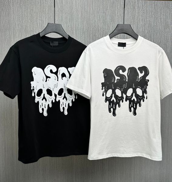 men's t shirt designer dsq chest letter logo skull color block graffiti fashion couple tshirt loose black and white size m-3xl, White;black
men's t shirt designer dsq chest letter logo skull color block graffiti fashion couple tshirt loose black and white size m-3xl, White;black