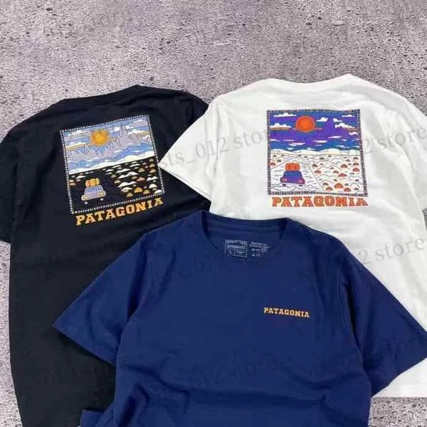 men's t-shirts mens t-shirts designer luxurys patagonias t-shirt american retro outdoor bata back sunset printing fast drying cotton co, White;black
men's t-shirts mens t-shirts designer luxurys patagonias t-shirt american retro outdoor bata back sunset printing fast drying cotton co, White;black