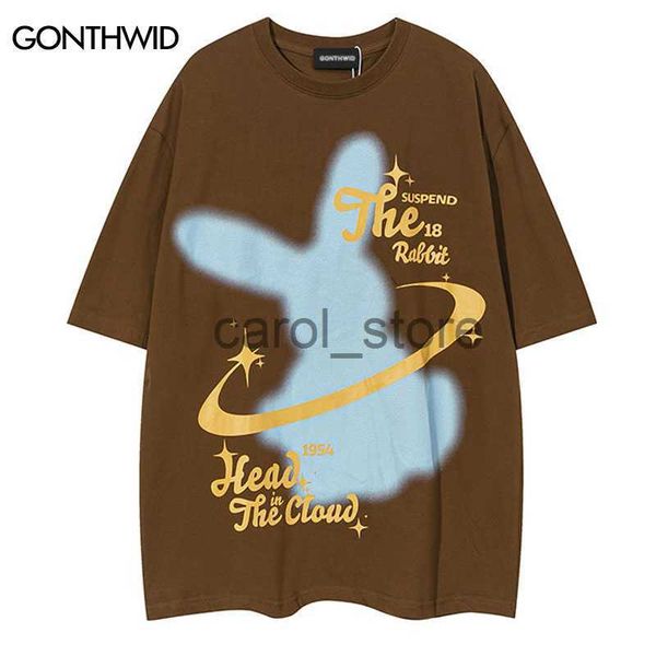 men's t-shirts hip hop punk t shirts bunny rabbit star graphic print gothic tshirt streetwear 2023 harajuku summer fashion cotton casua, White;black
men's t-shirts hip hop punk t shirts bunny rabbit star graphic print gothic tshirt streetwear 2023 harajuku summer fashion cotton casua, White;black