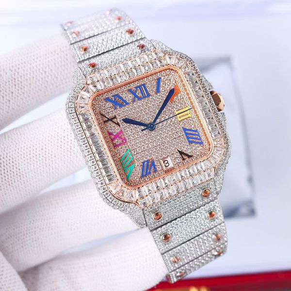 diamond watch mens automatic mechanical 8215 movement watches 40mm sapphire with diamond-studded steel bracelet women wristwatch montre de l, Slivery;brown
diamond watch mens automatic mechanical 8215 movement watches 40mm sapphire with diamond-studded steel bracelet women wristwatch montre de l, Slivery;brown