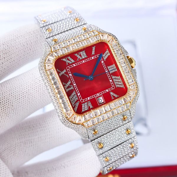 handmade diamond watch mens automatic mechanical 8215 movement watches 40mm sapphire with diamond-studded steel bracelet women wristwatch mo, Slivery;brown
handmade diamond watch mens automatic mechanical 8215 movement watches 40mm sapphire with diamond-studded steel bracelet women wristwatch mo, Slivery;brown