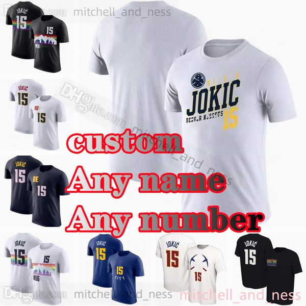 2023 custom 15 jokic 27 jamal murray digital print basketball short sleeve jersey 5 kentavious caldwell-pope michael porter jr. aaron gordon, Black;red
2023 custom 15 jokic 27 jamal murray digital print basketball short sleeve jersey 5 kentavious caldwell-pope michael porter jr. aaron gordon, Black;red