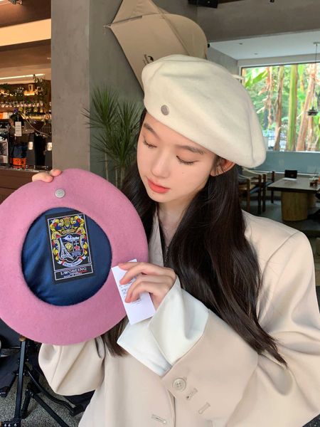fashion newsboy cap designer luxury beret autumn and winter super woolen beret children's versatile british network red classic painter, Blue;gray
fashion newsboy cap designer luxury beret autumn and winter super woolen beret children's versatile british network red classic painter, Blue;gray