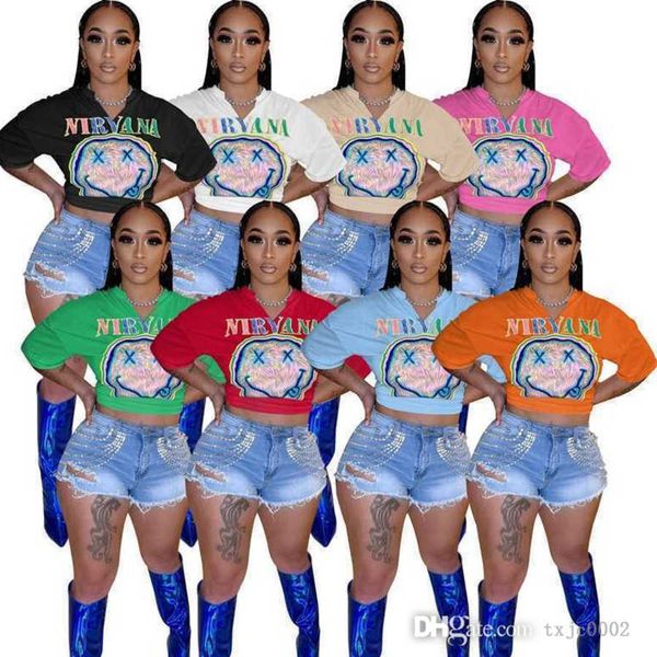 summer womens short sleeve t-shirt designer smiling face printing imitation cotton elastic casual clothing, White
summer womens short sleeve t-shirt designer smiling face printing imitation cotton elastic casual clothing, White