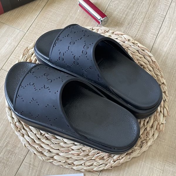 2023 sandal slipper internet celebrity burst flip flops flat heels sandals double g cut out hollow sports slides embossed women men rubber m, Black
2023 sandal slipper internet celebrity burst flip flops flat heels sandals double g cut out hollow sports slides embossed women men rubber m, Black