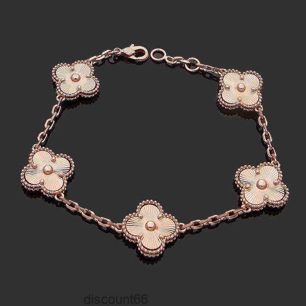 designer bracelets van clover bracelet link chain bracelet four-leaf cleef clover womens fashion 18k gold bracelets jewelry 2023scl4, Silver
designer bracelets van clover bracelet link chain bracelet four-leaf cleef clover womens fashion 18k gold bracelets jewelry 2023scl4, Silver