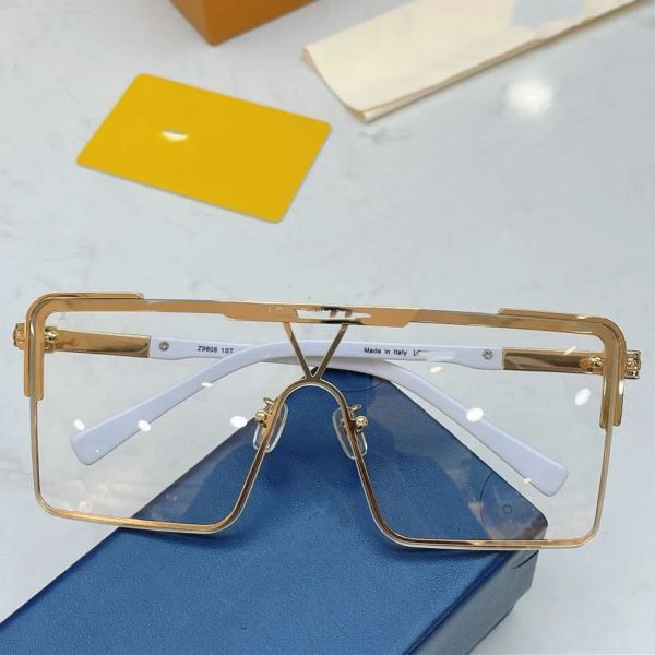 2023 designer louisity sunglasses deluxe cool style fashion classic thick plate black and white square frame glasses for men and women, White;black
2023 designer louisity sunglasses deluxe cool style fashion classic thick plate black and white square frame glasses for men and women, White;black