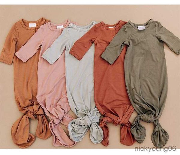 sleeping bags knotted baby gown cotton newborn swaddle blanket bag kids girl boy gowns infant accessories r230614
sleeping bags knotted baby gown cotton newborn swaddle blanket bag kids girl boy gowns infant accessories r230614
