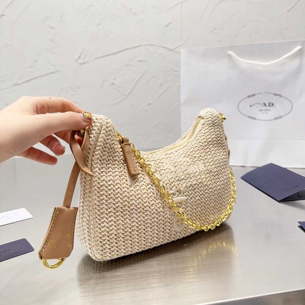 p family 2023 new leisure versatile grass fashion woven one shoulder oblique straddle women's high end underarm bag
p family 2023 new leisure versatile grass fashion woven one shoulder oblique straddle women's high end underarm bag