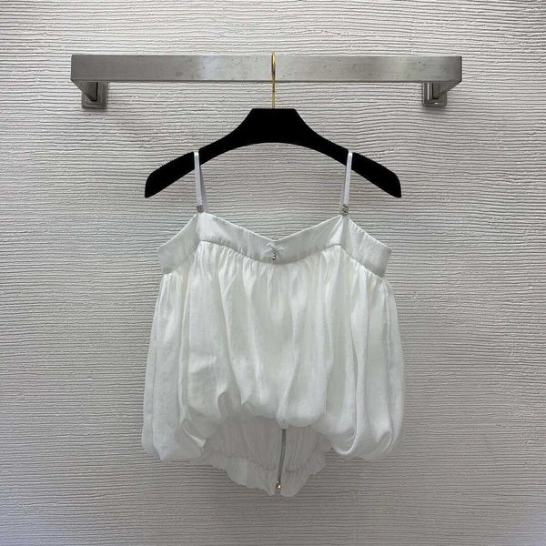 23ss vest camis tank womens tanks camis women designer clothes new simple and fashionable solid bow bottom elastic bra strap small women clo, White
23ss vest camis tank womens tanks camis women designer clothes new simple and fashionable solid bow bottom elastic bra strap small women clo, White