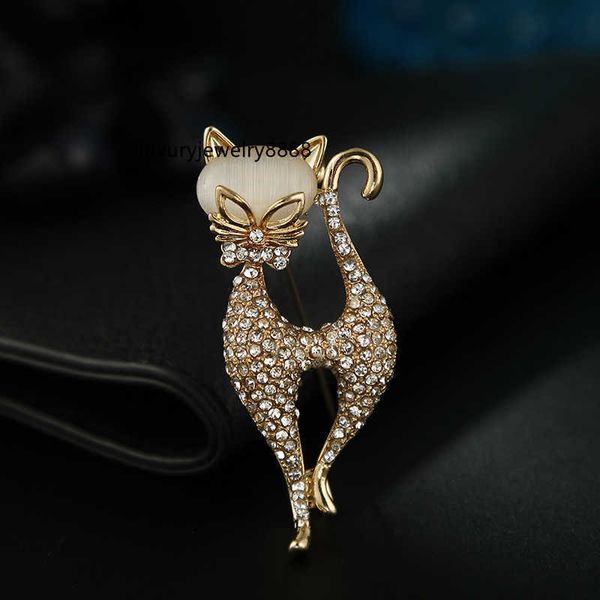 new cat eye stone cat animal chest needle rhinestone clothes corsage scarf button, Gray
new cat eye stone cat animal chest needle rhinestone clothes corsage scarf button, Gray