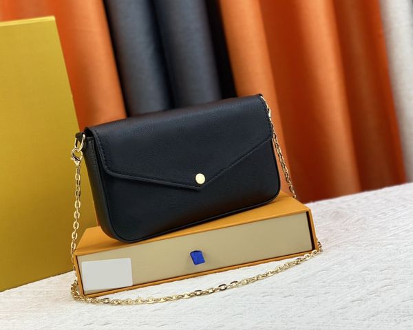 designer women shoulder bag luxury pochette felicie handbags embossed flowers letters empreinte leather chains evening bags ladies mini fash
designer women shoulder bag luxury pochette felicie handbags embossed flowers letters empreinte leather chains evening bags ladies mini fash