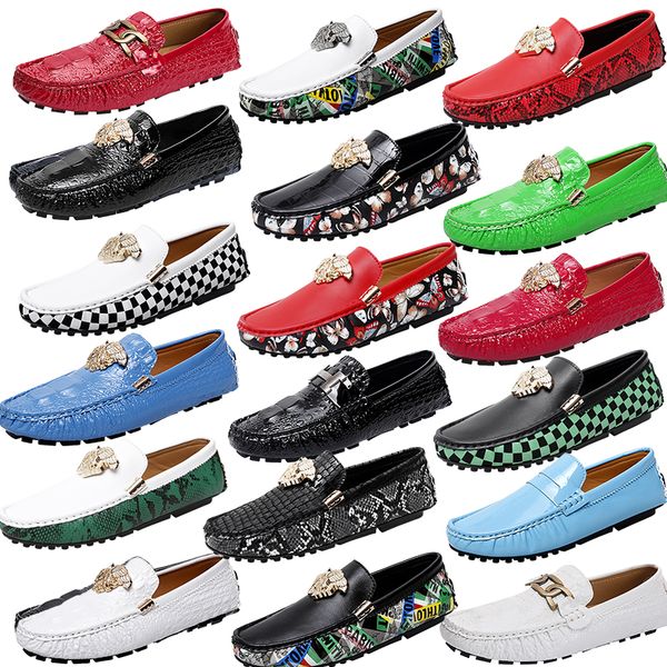luxury bran ltalian designer pointed toe loafers glossy finish white leather shoes driving shoe performance shoes business formal shoes size, Black
luxury bran ltalian designer pointed toe loafers glossy finish white leather shoes driving shoe performance shoes business formal shoes size, Black