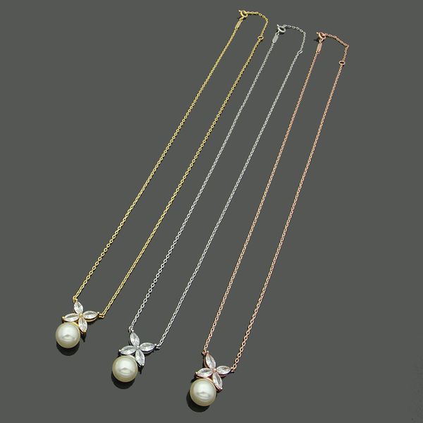 fashion stainless steel t-letter flower horse eye diamond hanging pearl necklace for women's single pearl necklace, Silver
fashion stainless steel t-letter flower horse eye diamond hanging pearl necklace for women's single pearl necklace, Silver