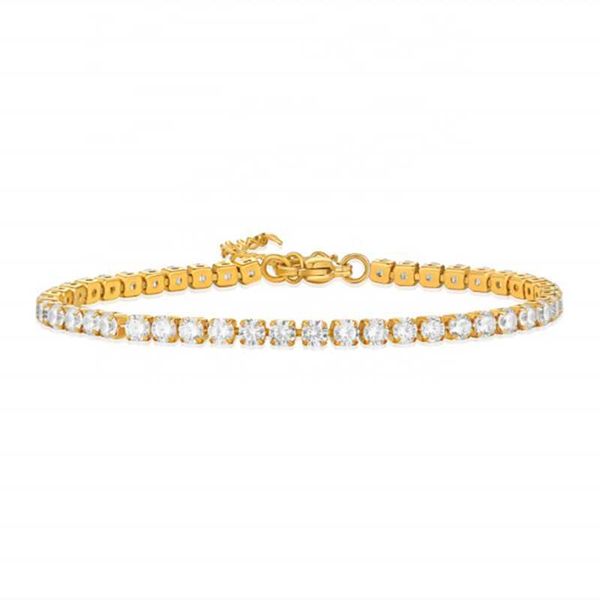 bomei jewelry stainless steel 3mm width bling cubic zirconia cz stone iced out diamond gold plated adjustable tennis bracelet, Silver
bomei jewelry stainless steel 3mm width bling cubic zirconia cz stone iced out diamond gold plated adjustable tennis bracelet, Silver