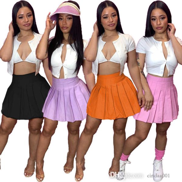 women skirts candy colour women skirt high waist preppy style pleated solid color korean fashion line for cute sweet, Black
women skirts candy colour women skirt high waist preppy style pleated solid color korean fashion line for cute sweet, Black