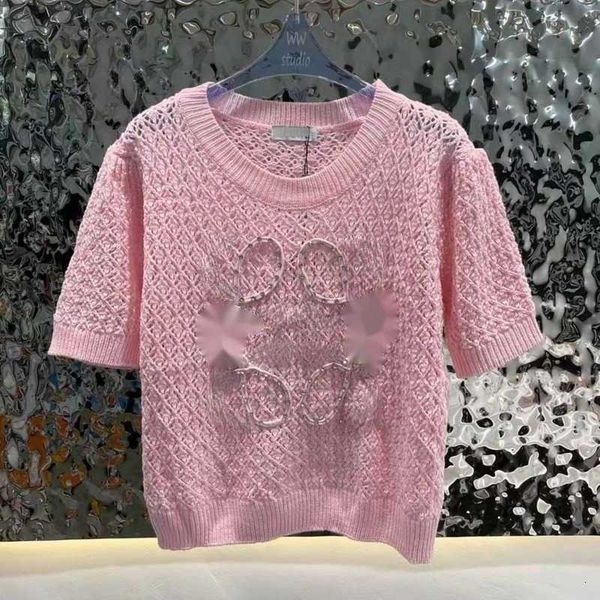 women's sweaters designer fashion hollow sweater knitted wool tank r t shirt summer round neck tee loe embroidery with diamond short sl, White;black
women's sweaters designer fashion hollow sweater knitted wool tank r t shirt summer round neck tee loe embroidery with diamond short sl, White;black