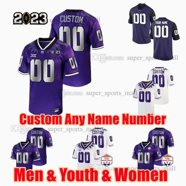 custom s-6xl tcu horned frogs college football jerseys quentin max johnston duggan garrett hayes shadrach banks wes harris chace biddle marc, Black
custom s-6xl tcu horned frogs college football jerseys quentin max johnston duggan garrett hayes shadrach banks wes harris chace biddle marc, Black