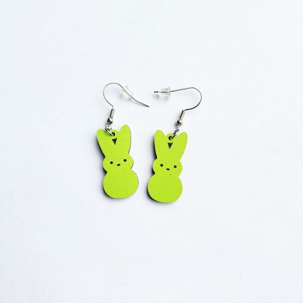 easter wood candy color rabbit dangle earrings women girls animals alloy hook earring festival holiday wearing ear ornaments european access, Silver
easter wood candy color rabbit dangle earrings women girls animals alloy hook earring festival holiday wearing ear ornaments european access, Silver